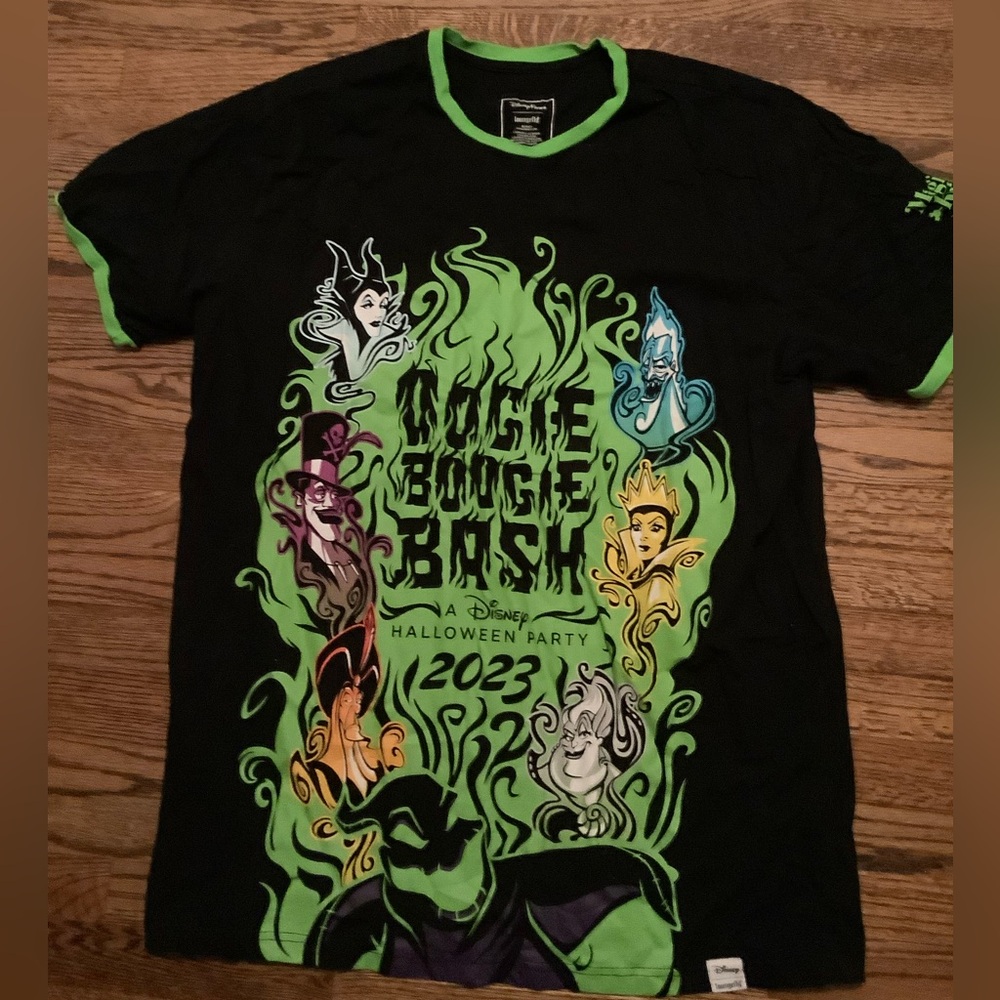 Disney Parks Oogie Boogie Bash Halloween Party 2023 Magic Key T-Shirt
